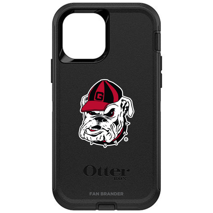 OtterBox Black Phone case with Georgia Bulldogs Georgia Bulldog