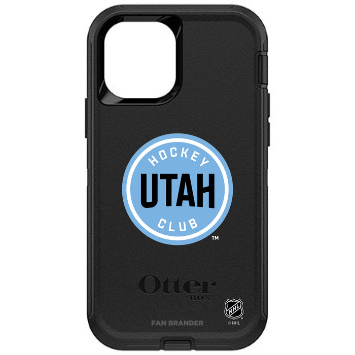 OtterBox Black Phone case with Utah Hockey Club Primary Mark