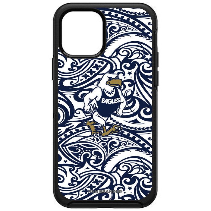 OtterBox Black Phone case with Georgia Southern Eagles Strutting Eagle With Urban Camo Background