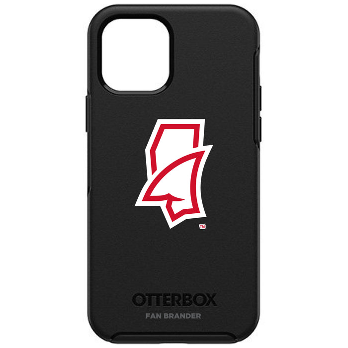 OtterBox Black Phone case with Mississippi Ole Miss Mississippi Land Shark