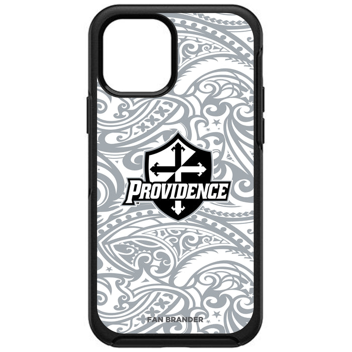 OtterBox Black Phone case with Providence Friars Friars Shield With Urban Camo Background