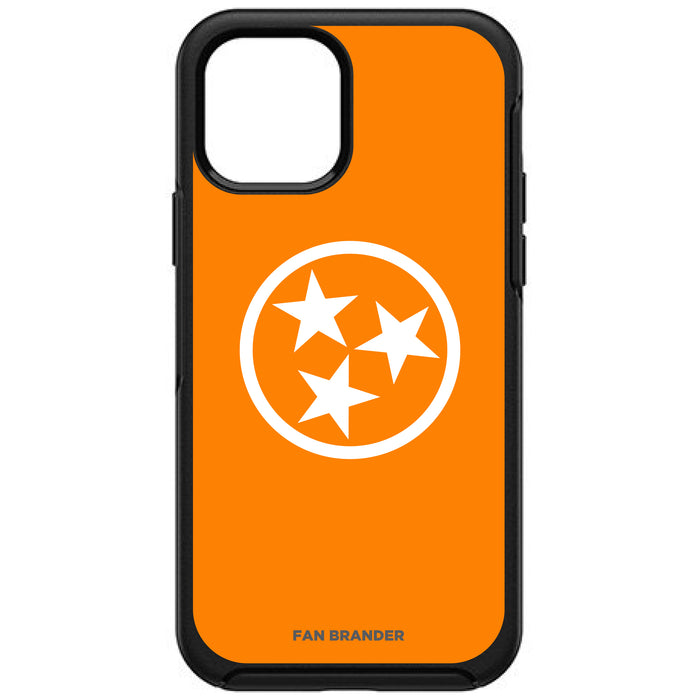 OtterBox Black Phone case with Tennessee Vols Tennessee Triple Star With Team Background