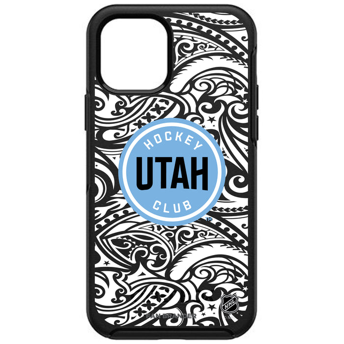 OtterBox Black Phone case with Utah Hockey Club Black Tribal