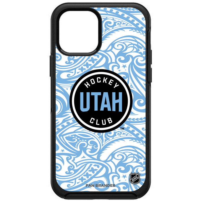 OtterBox Black Phone case with Utah Hockey Club Team Color Tribal