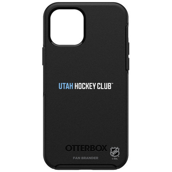 OtterBox Black Phone case with Utah Hockey Club Wordmark