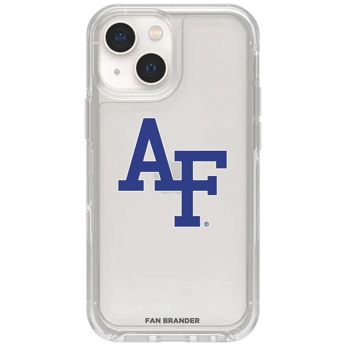 Clear OtterBox Phone case with Airforce Falcons Logos