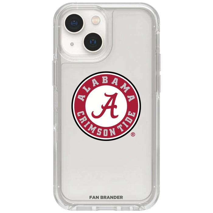 Clear OtterBox Phone case with Alabama Crimson Tide Logos