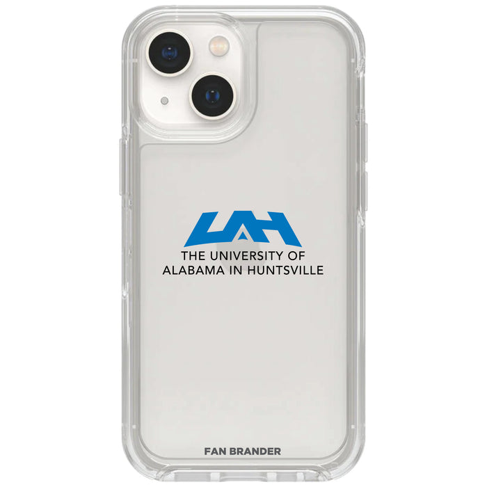 Clear OtterBox Phone case with UAH Chargers Logos
