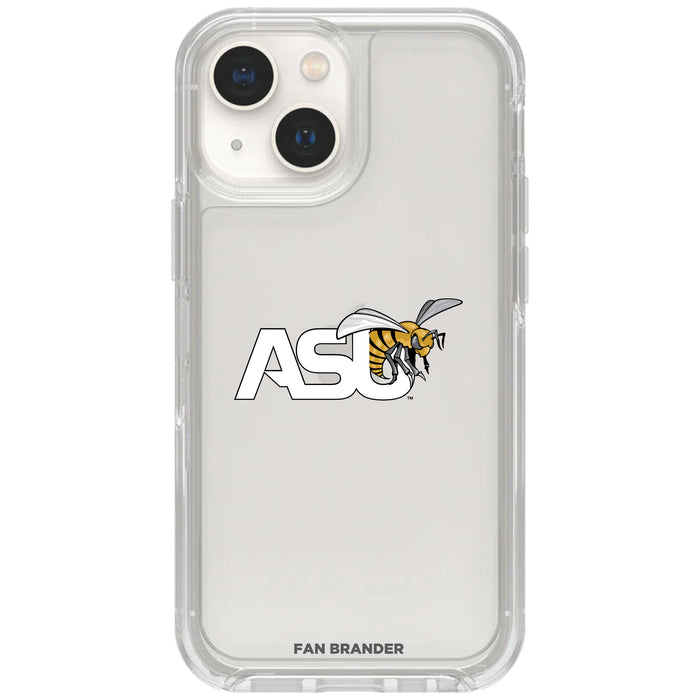 Clear OtterBox Phone case with Alabama State Hornets Logos