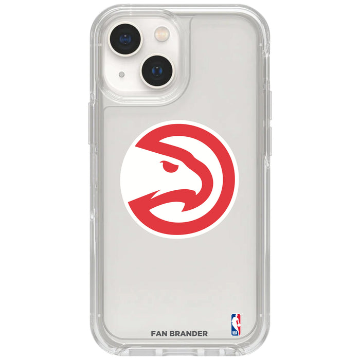 Clear OtterBox Phone case with Atlanta Hawks Logos