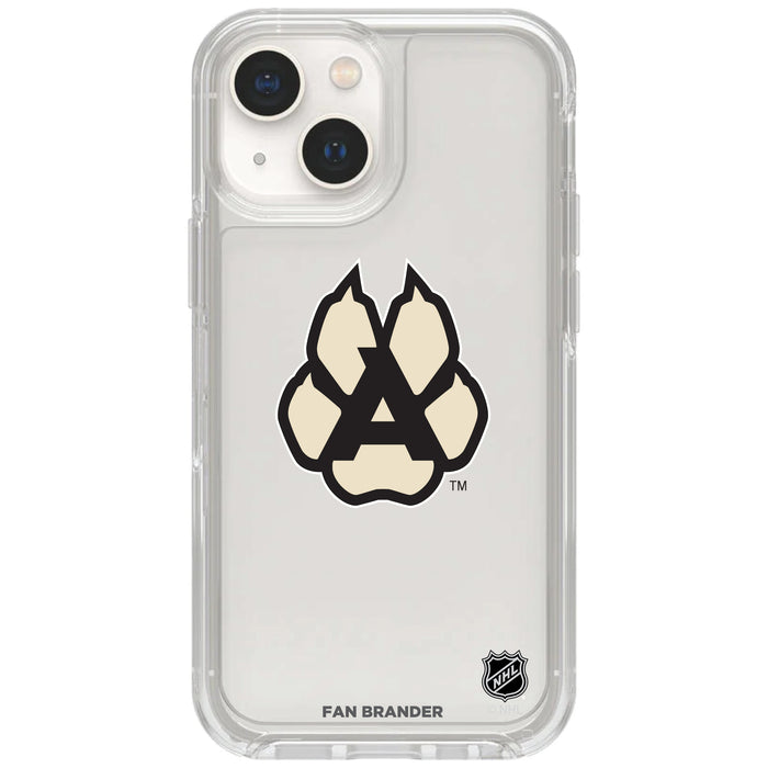 Clear OtterBox Phone case with Arizona Coyotes Logos