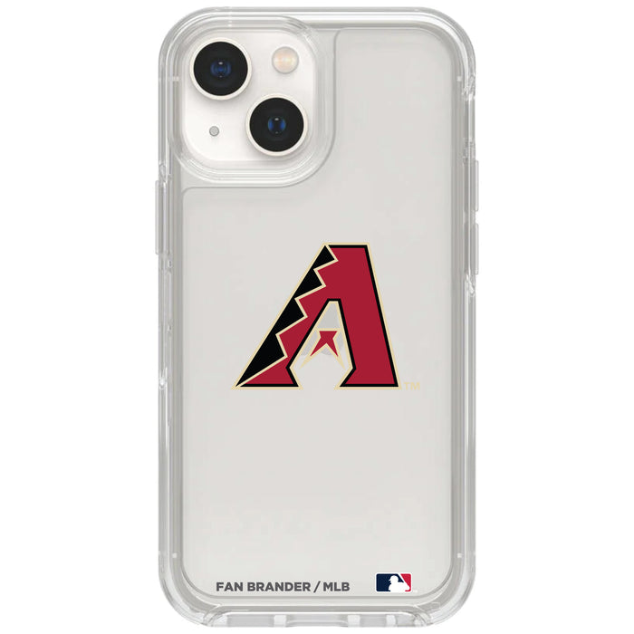 Clear OtterBox Phone case with Arizona Diamondbacks Logos