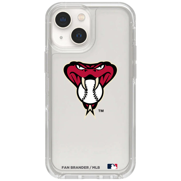 Clear OtterBox Phone case with Arizona Diamondbacks Logos