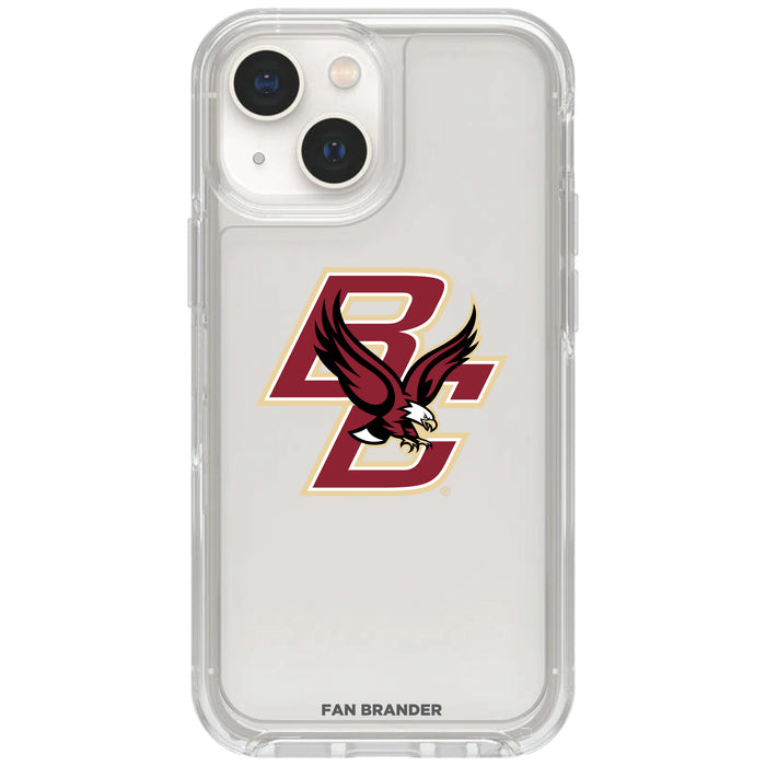 Clear OtterBox Phone case with Boston College Eagles Logos