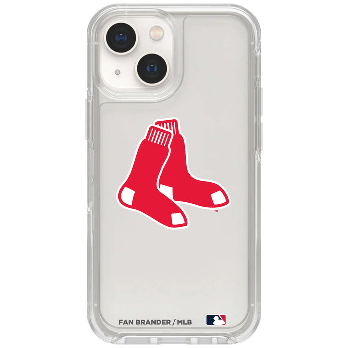 Clear OtterBox Phone case with Boston Red Sox Logos