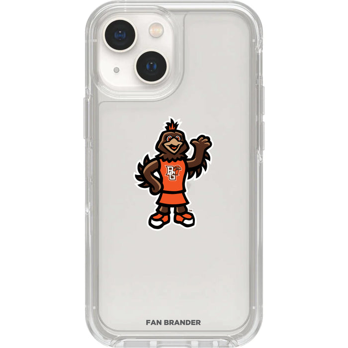 Clear OtterBox Phone case with Bowling Green Falcons Logos