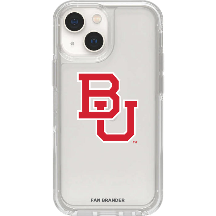 Clear OtterBox Phone case with Boston University Logos