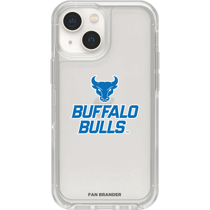 Clear OtterBox Phone case with Buffalo Bulls Logos