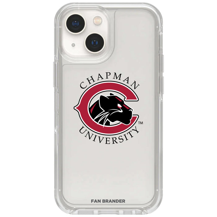 Clear OtterBox Phone case with Chapman Univ Panthers Logos