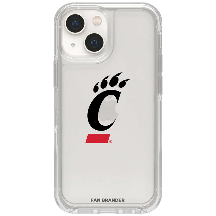 Clear OtterBox Phone case with Cincinnati Bearcats Logos