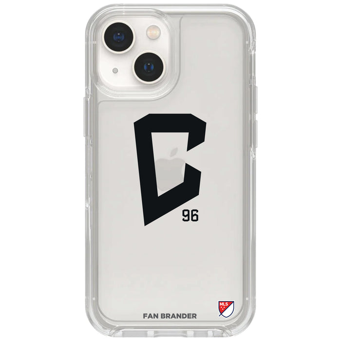 Clear OtterBox Phone case with Columbus Crew SC Logos