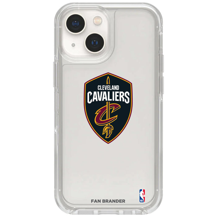 Clear OtterBox Phone case with Cleveland Cavaliers Logos
