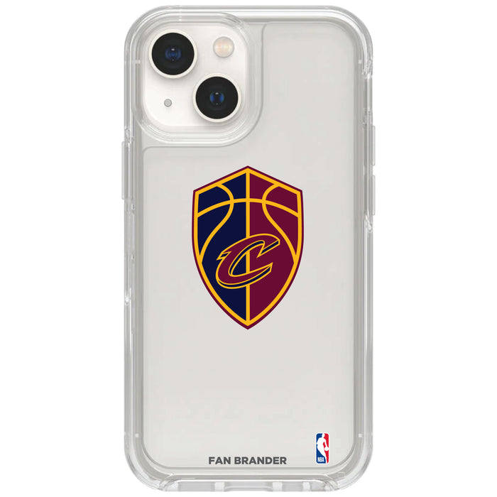 Clear OtterBox Phone case with Cleveland Cavaliers Logos