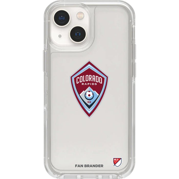 Clear OtterBox Phone case with Colorado Rapids Logos