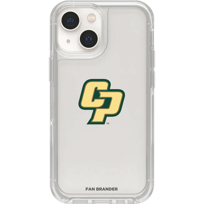 Clear OtterBox Phone case with Cal Poly Mustangs Logos