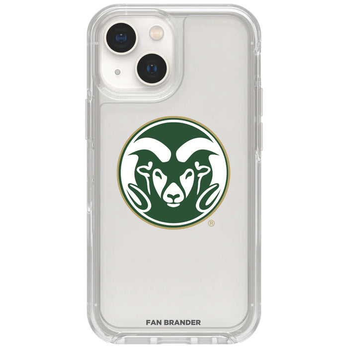 Clear OtterBox Phone case with Colorado State Rams Logos