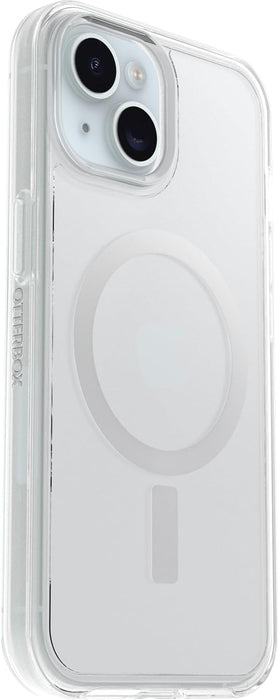 Clear OtterBox Phone case with Wisconsin Badgers Logos