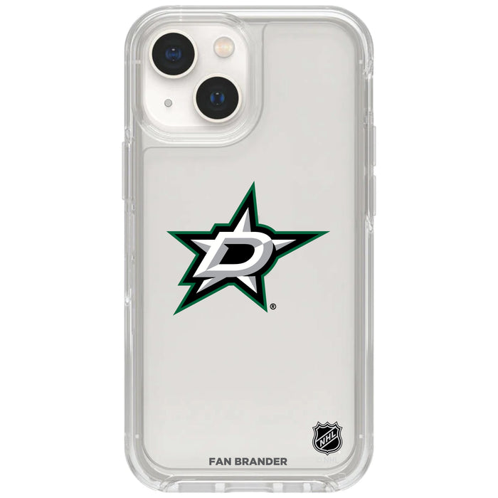 Clear OtterBox Phone case with Dallas Stars Logos