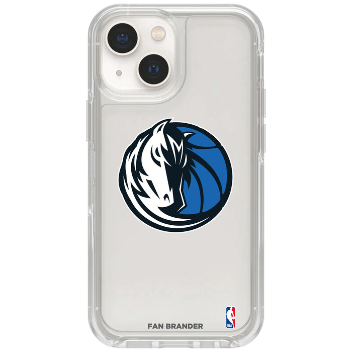 Clear OtterBox Phone case with Dallas Mavericks Logos