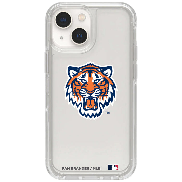 Clear OtterBox Phone case with Detroit Tigers Logos