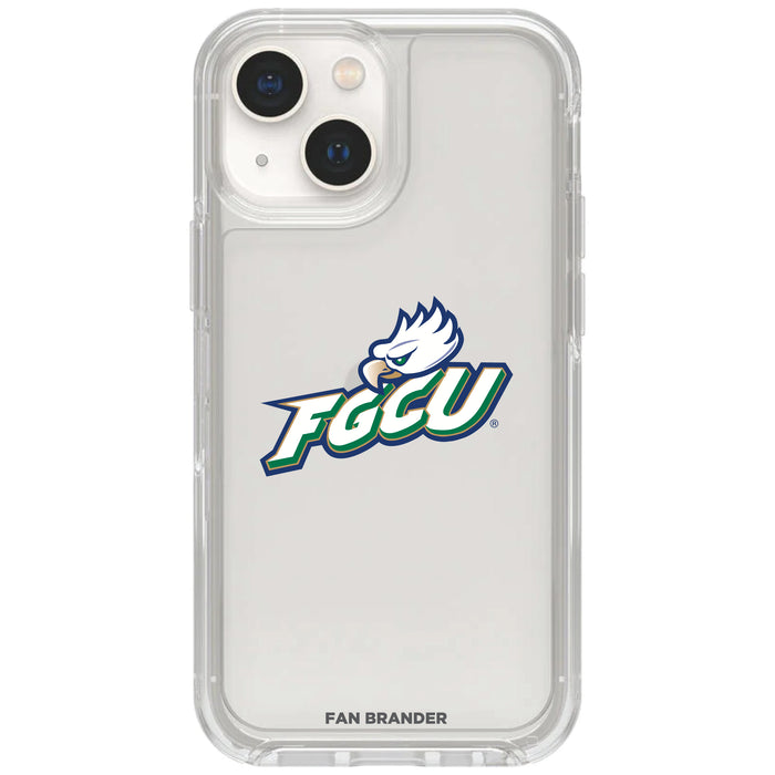 Clear OtterBox Phone case with Florida Gulf Coast Eagles Logos