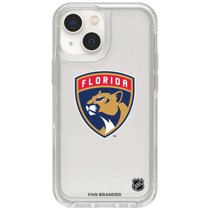 Clear OtterBox Phone case with Florida Panthers Logos