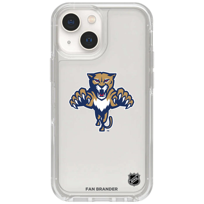 Clear OtterBox Phone case with Florida Panthers Logos