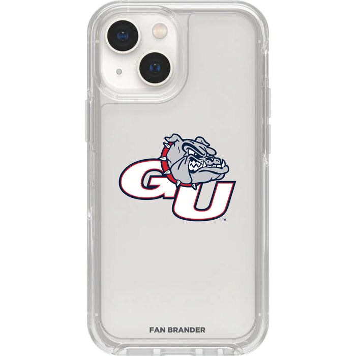 Clear OtterBox Phone case with Gonzaga Bulldogs Logos