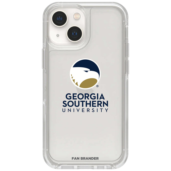 Clear OtterBox Phone case with Georgia Southern Eagles Logos