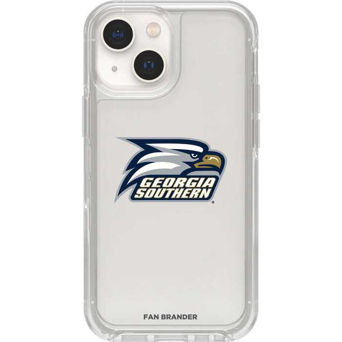 Clear OtterBox Phone case with Georgia Southern Eagles Logos