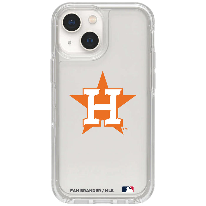 Clear OtterBox Phone case with Houston Astros Logos