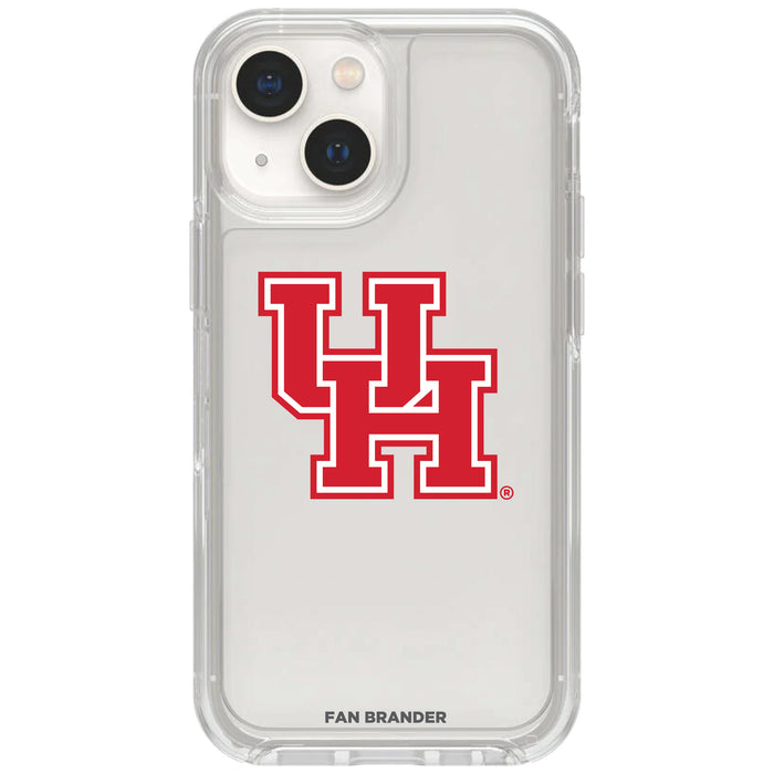 Clear OtterBox Phone case with Houston Cougars Logos
