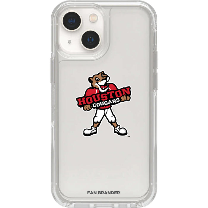 Clear OtterBox Phone case with Houston Cougars Logos