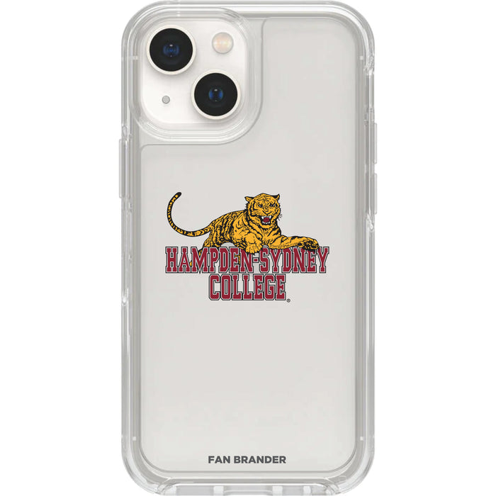 Clear OtterBox Phone case with Hampden Sydney Logos