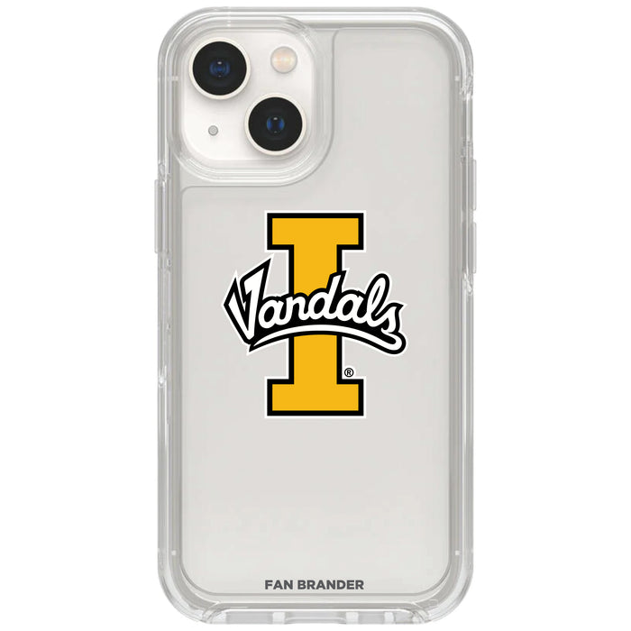 Clear OtterBox Phone case with Idaho Vandals Logos