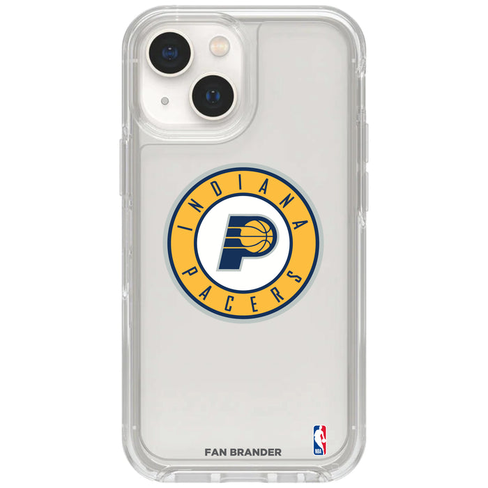 Clear OtterBox Phone case with Indiana Pacers Logos