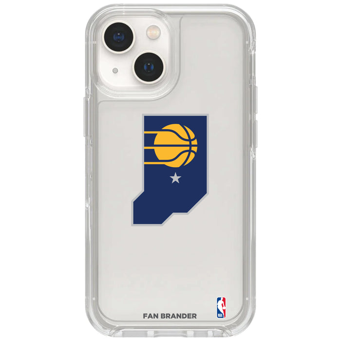 Clear OtterBox Phone case with Indiana Pacers Logos