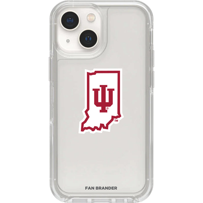 Clear OtterBox Phone case with Indiana Hoosiers Logos