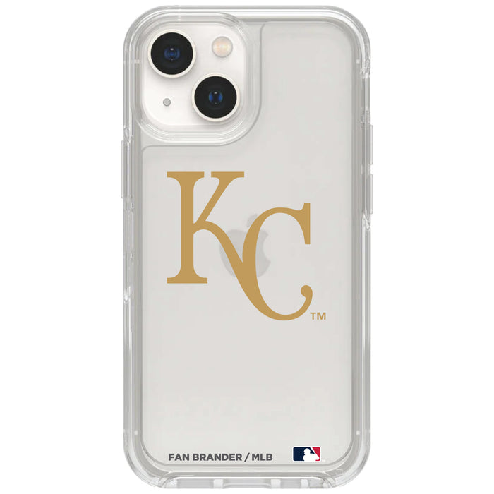 Clear OtterBox Phone case with Kansas City Royals Logos