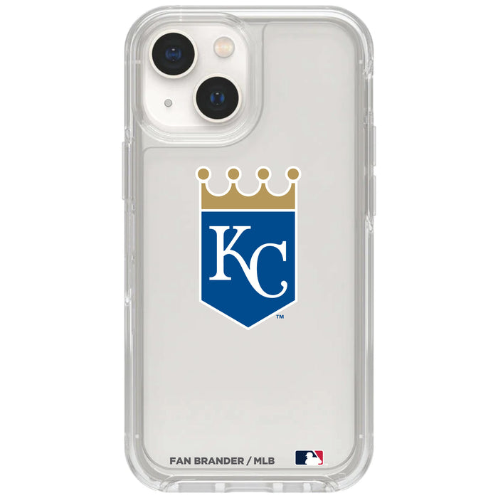 Clear OtterBox Phone case with Kansas City Royals Logos